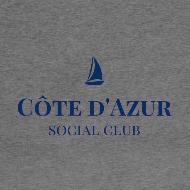 Côte d'Azur Social Club French Gift by yourstruly